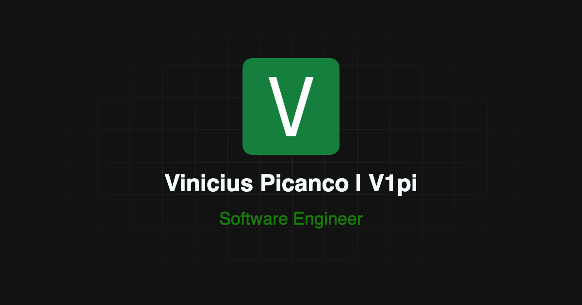 V1pi software engineer